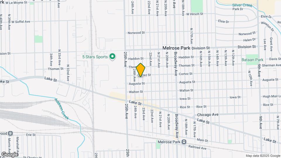 1112 23rd Ave Map and Location Details