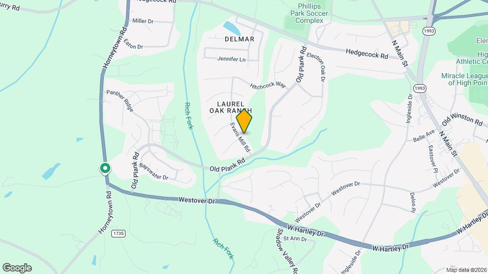 6032 Evans Mill Rd Mapa y Detalles de la Ubicación