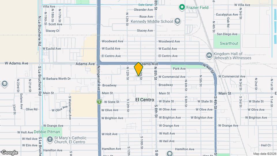 1015 W Commercial Ave Map and Location Details