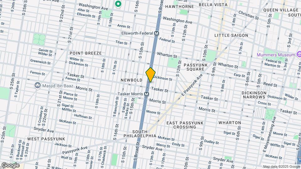 1531 S Broad St Map and Location Details
