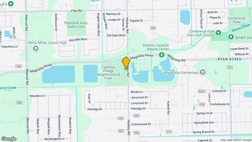 3417 Cypress Village Dr Map and Location Details
