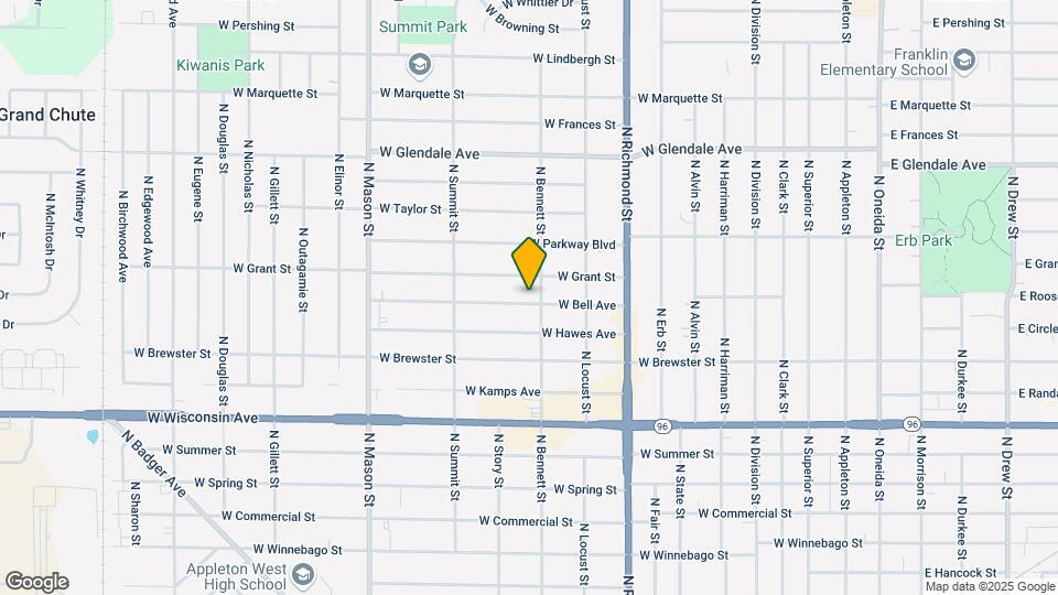 908 W Bell Ave Map and Location Details