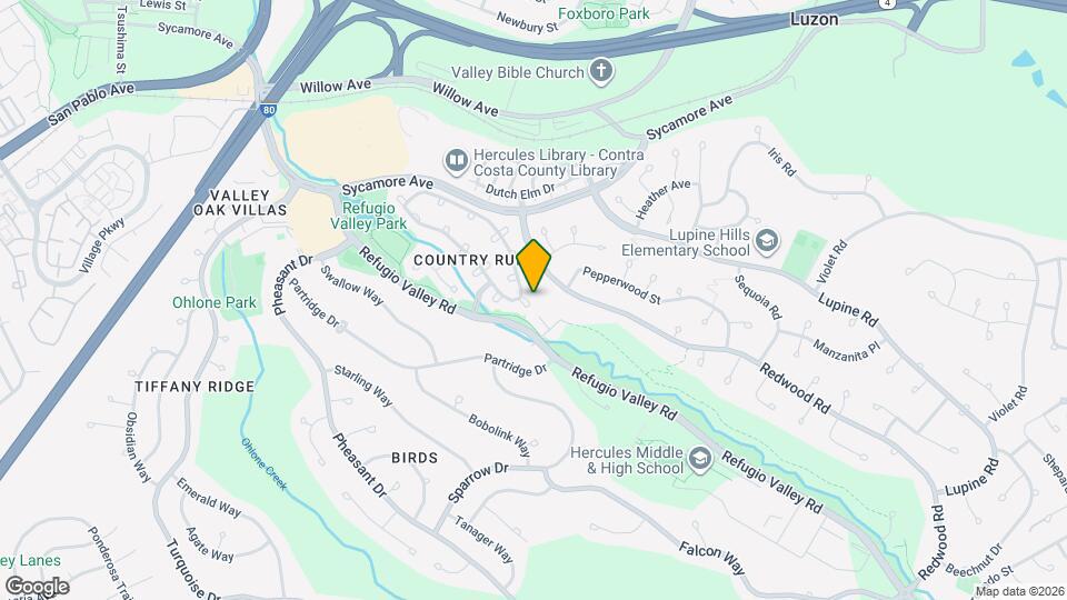 11 Range Ct Map and Location Details