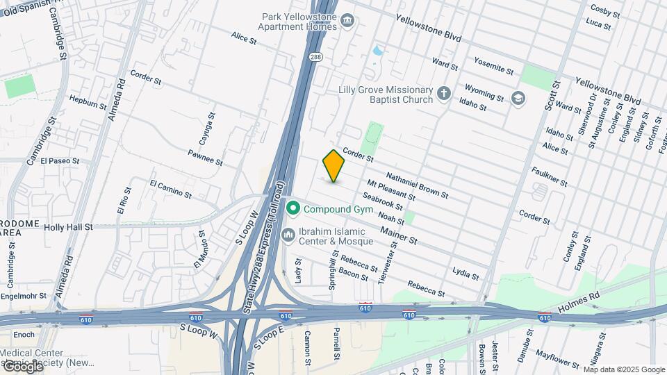 3430 Seabrook St Map and Location Details