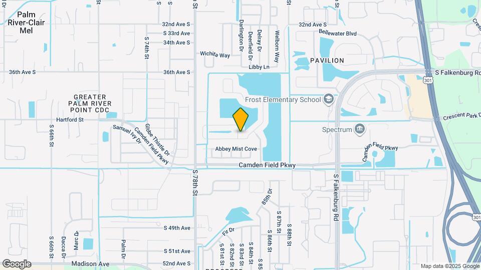 8003 Canterbury Lake Blvd Mapa y Detalles de la Ubicación