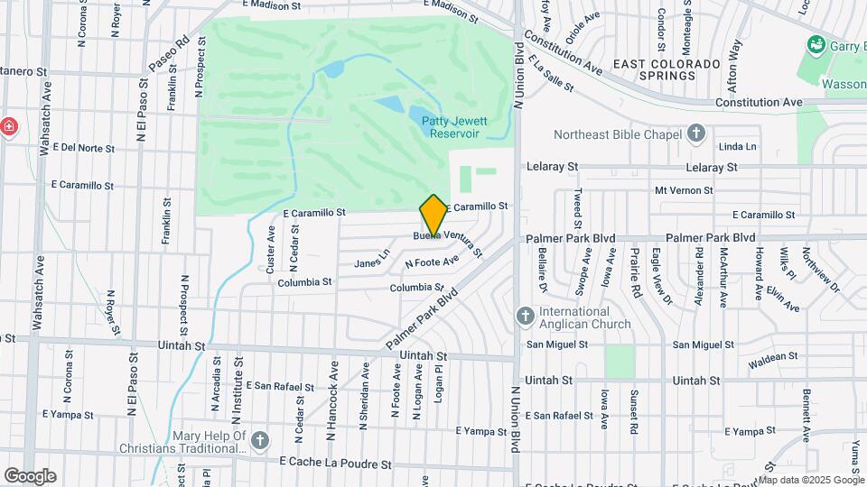 1425 E Buena Ventura St Map and Location Details