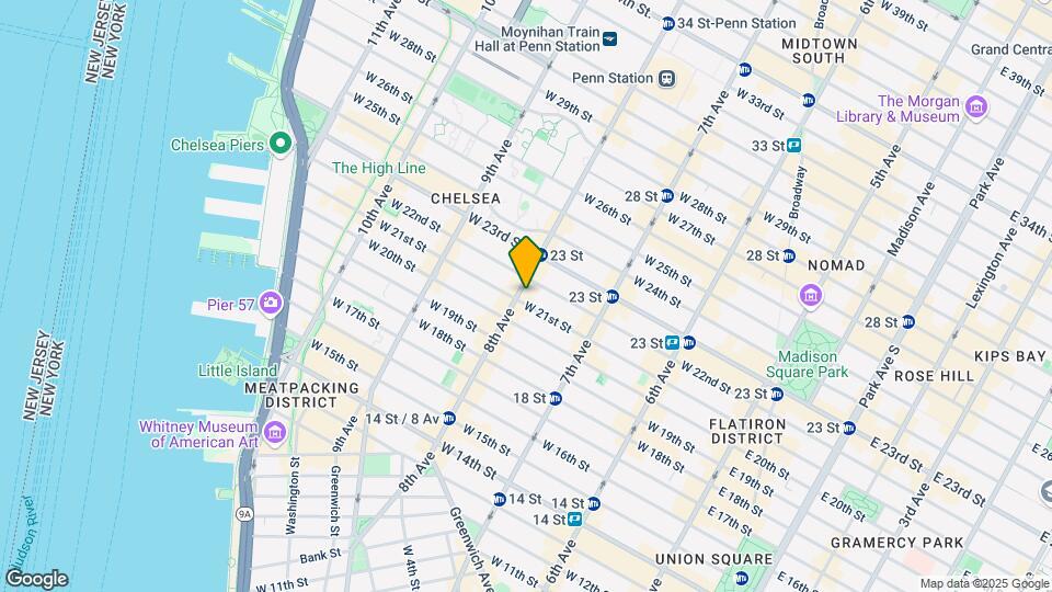 216-222 Eighth Ave Mapa y Detalles de la Ubicación