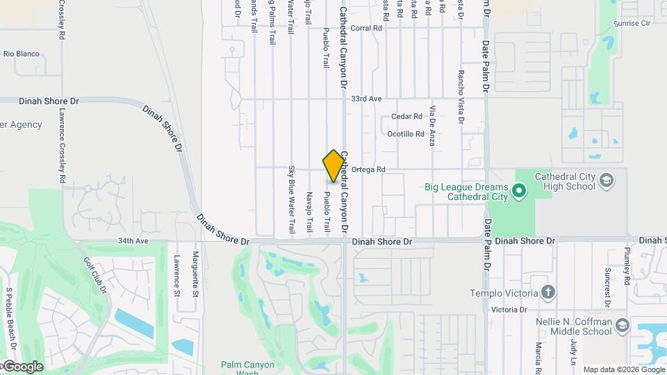 33632 Pueblo Trail, Unit Unit B Map and Location Details