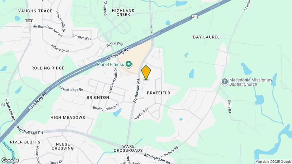 7807 Green Mill Dr Mapa y Detalles de la Ubicación