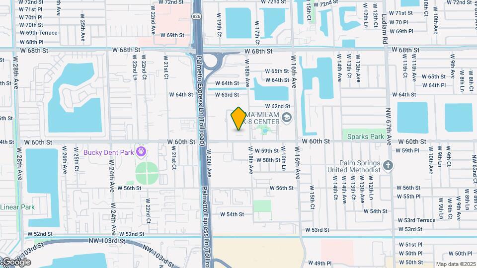 1855 W 60th St, Unit 301 Map and Location Details