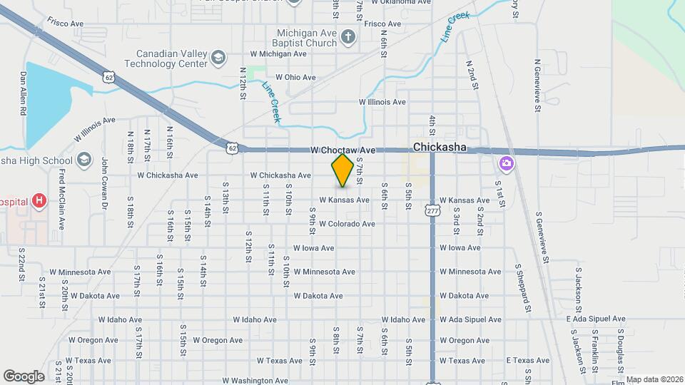 728 W Kansas Ave Map and Location Details