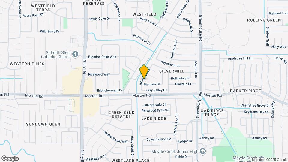3314 Silverside Dr Map and Location Details