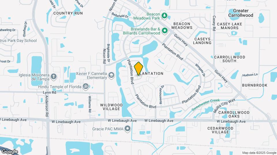 10701 Crowngate Ln Map and Location Details