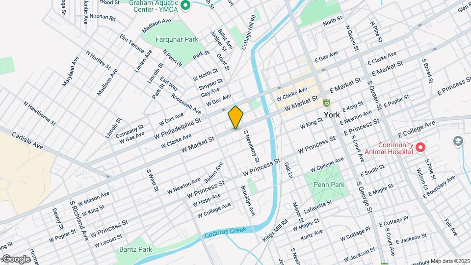 324 W Market St Map and Location Details