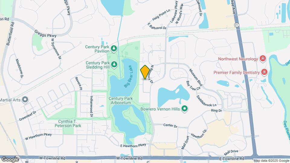 1257 N Streamwood Ln Map and Location Details