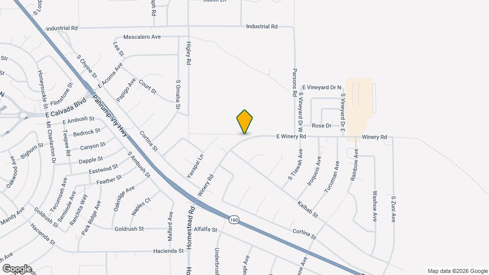 3280 E Winery Rd Map and Location Details