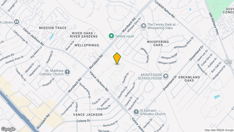 10323 Quail Meadow St Map and Location Details