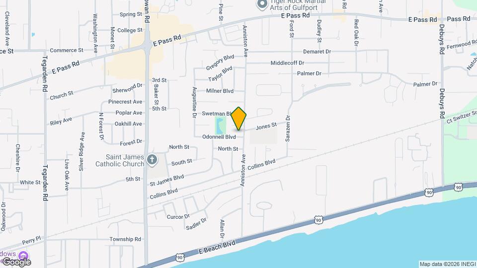 2215 Odonnell Blvd Map and Location Details
