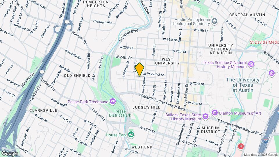 1006 W 22nd St Map and Location Details