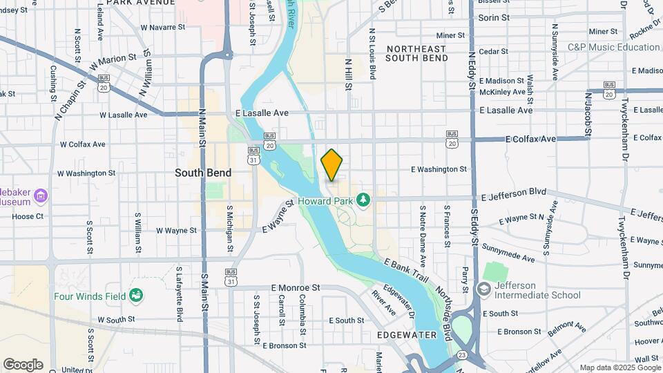 River Race Townhomes Map and Location Details