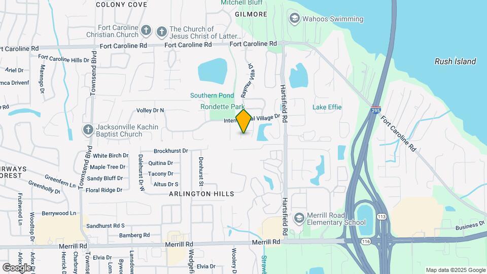 8026 Fleur De Lis Dr Map and Location Details