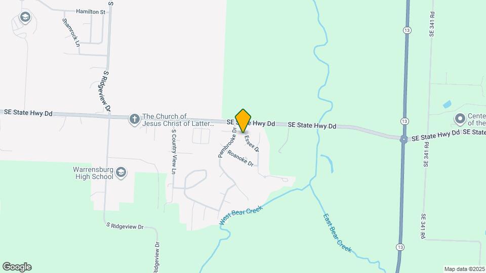 1610 Essex Dr Map and Location Details