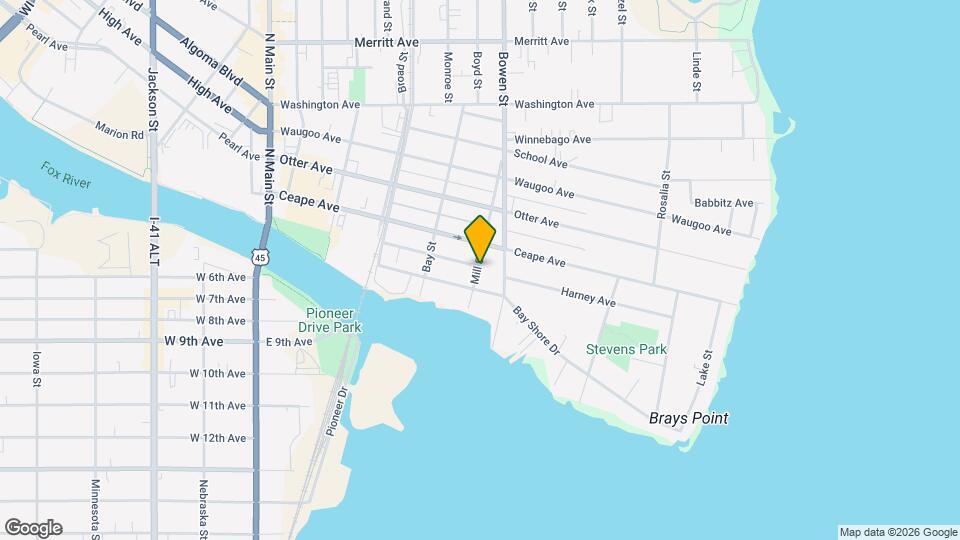 42 Mill St Map and Location Details