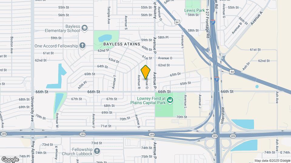 6434 Avenue Q Map and Location Details