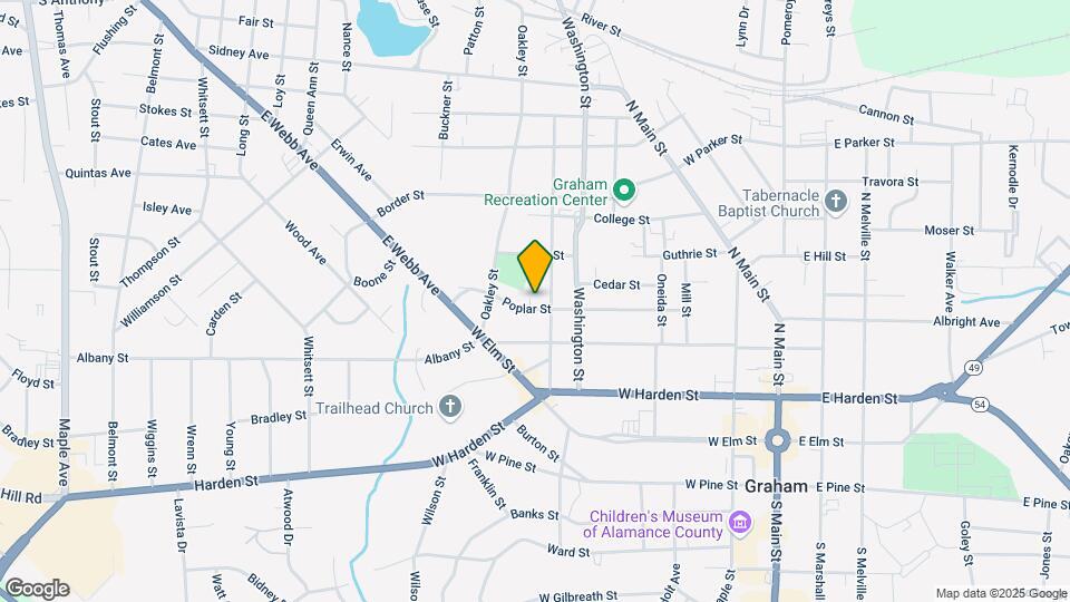 511 Poplar St Map and Location Details