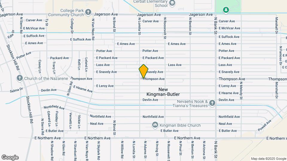 2390 Thompson Ave Map and Location Details
