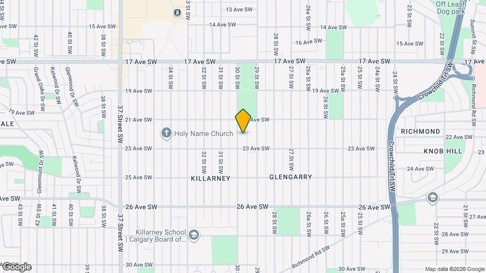 2218-2218 30 St SW Map and Location Details