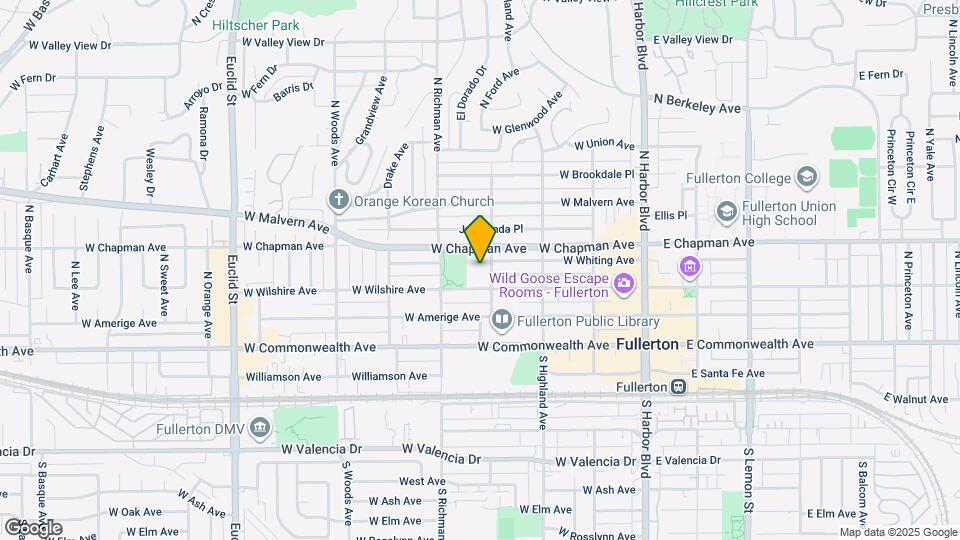 351 N Ford Ave, Unit #212 Mapa y Detalles de la Ubicación