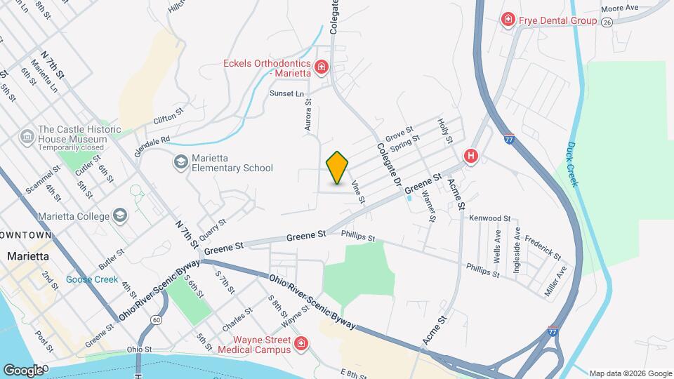 126 Euclid Pl Mapa y Detalles de la Ubicación