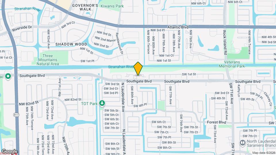 7951 Southgate Blvd Map and Location Details