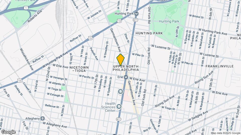 3744 N Carlisle St Map and Location Details