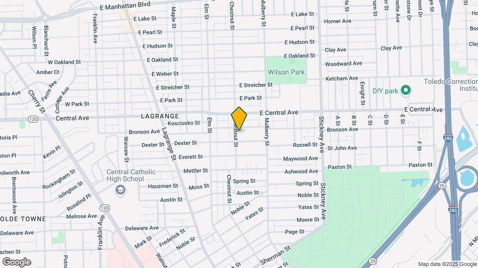 2918 Chestnut St Map and Location Details