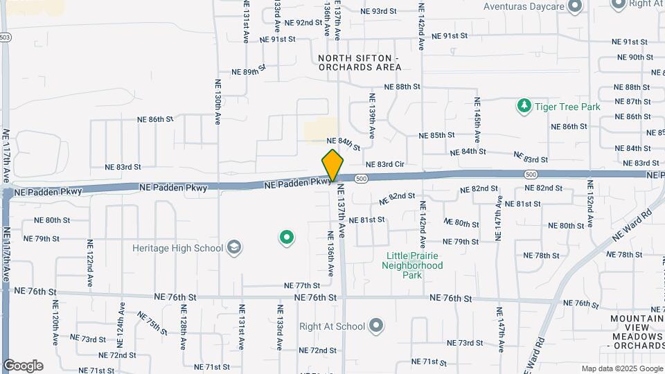 8303 NE 136th Ave Map and Location Details