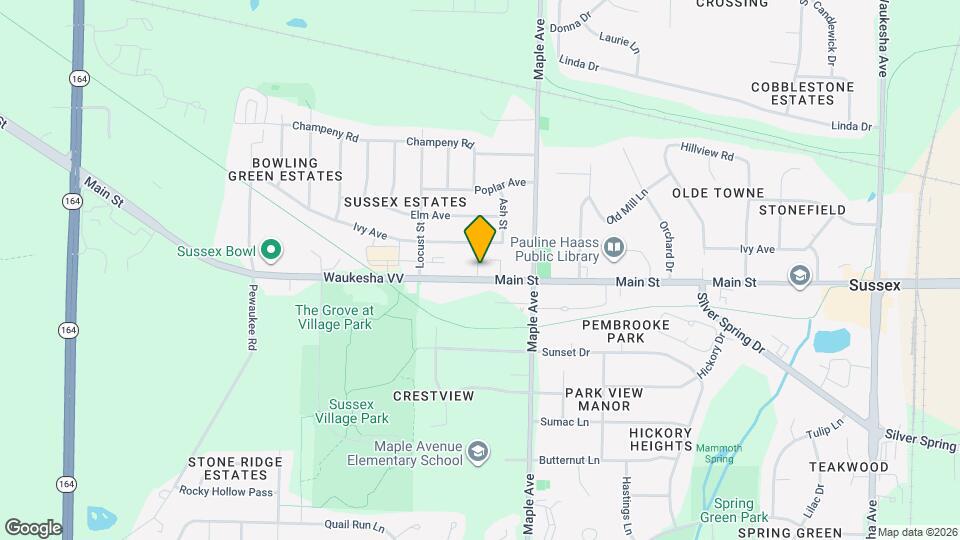 N64W24124 Main St Map and Location Details