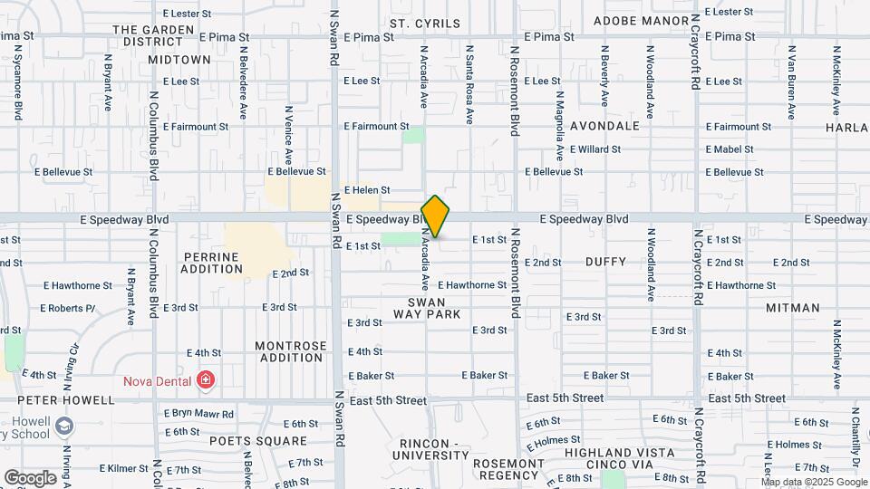 4902-4910 E 1st St Map and Location Details