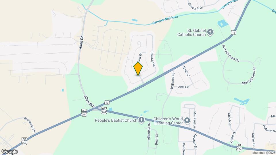 2401 Dovedale Ct Map and Location Details