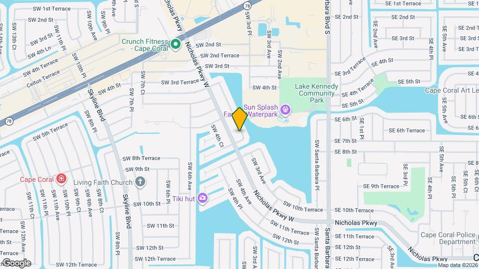 712 SW 3rd Ct Map and Location Details