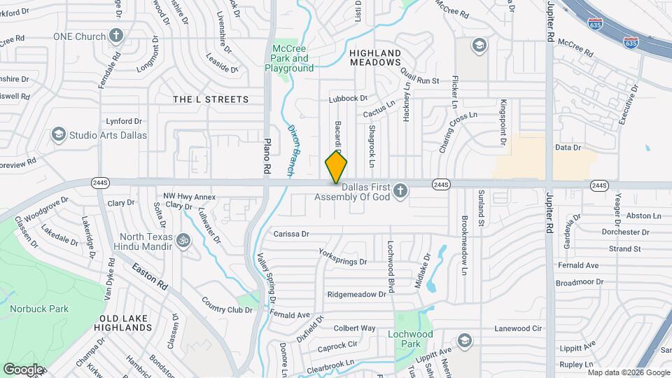 10829 Dixon Branch Dr Map and Location Details