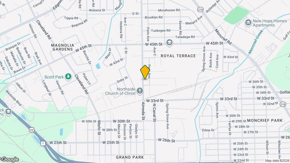 4915 Ave B Map and Location Details