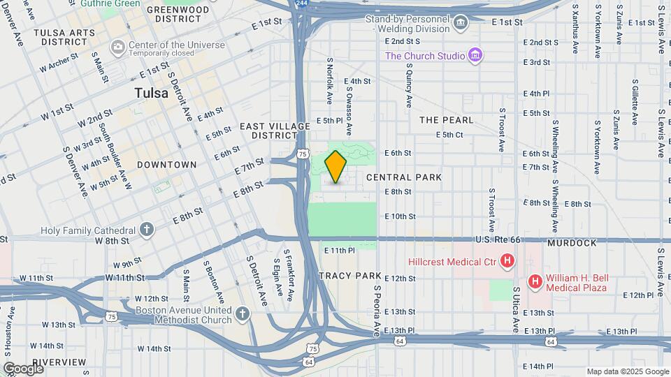 1049 E 8th St Map and Location Details
