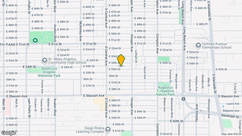 1207 E 55th St Map and Location Details