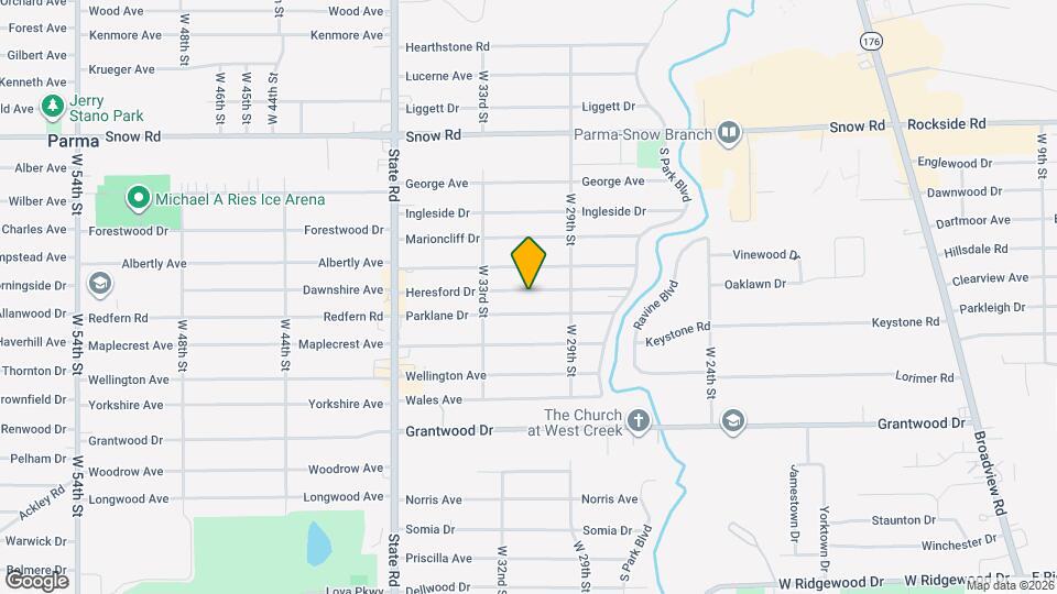 3019 Heresford Dr Map and Location Details