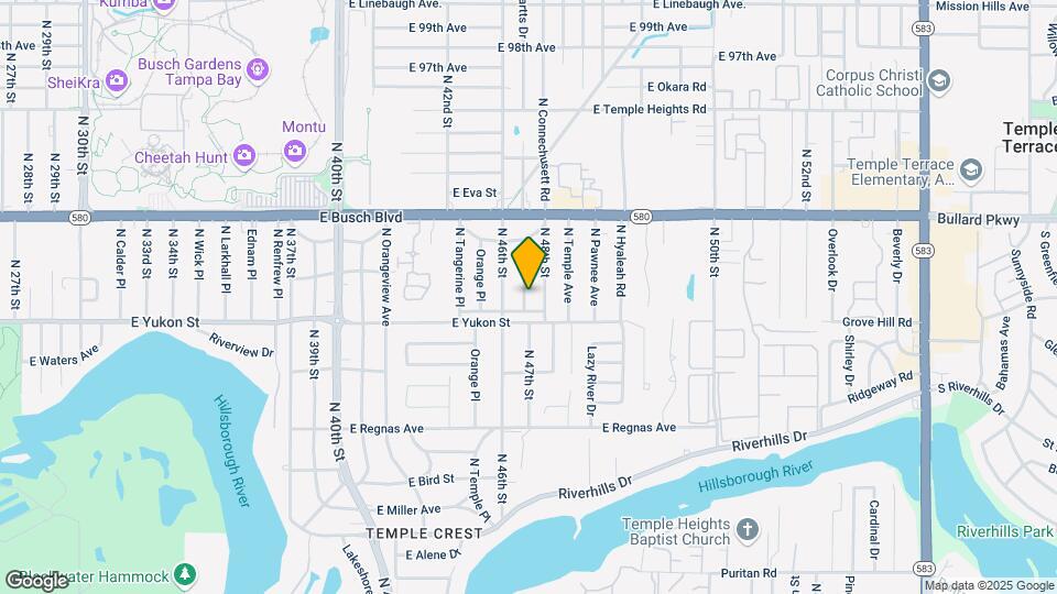 8707 N Mandarine Pl Map and Location Details