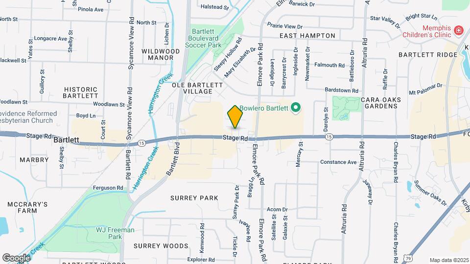 Bartlett Heights Apartments Mapa y Detalles de la Ubicación