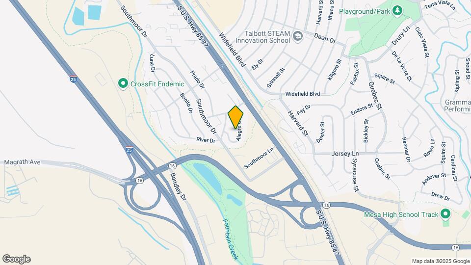7180 Alegre Cir Map and Location Details