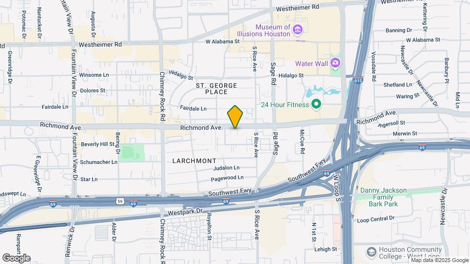 5333 Richmond Ave. Mapa y Detalles de la Ubicación